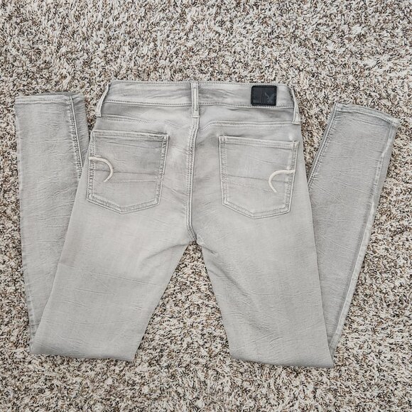 American Eagle Outfitters Women’s Grey Jeggings – Size 00 - Picture 7 of 11